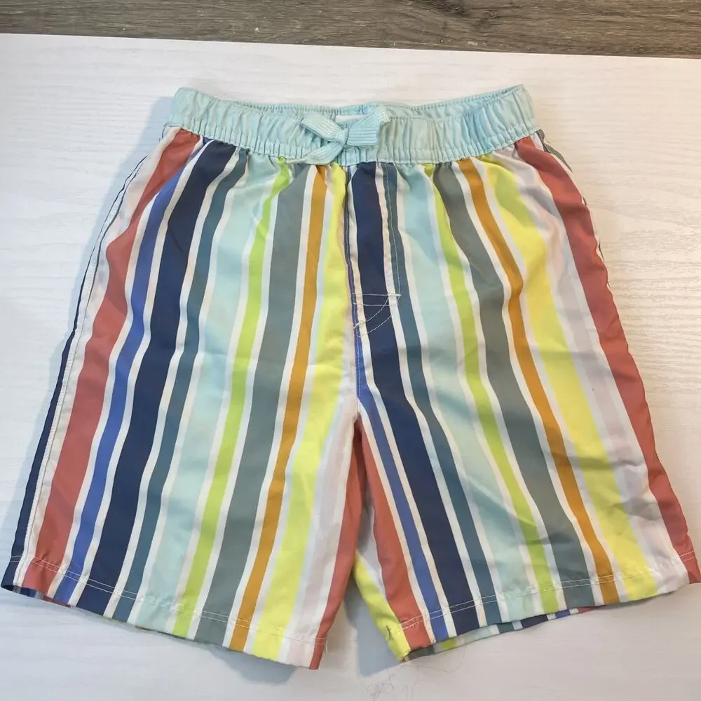 Lot of 6 Boys Size 5 Shorts Swim Trunks Big Chill Gap Mesh Athletic Casual